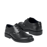 ZAPATOS ESCOLARES NIÑO YUYIN 24320 PIEL NEGRO 18-21