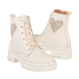 BOTINES YUYIN NIÑA 25571 SIMIPIEL BEIGE 18-21