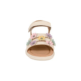 HUARACHES NIÑA YUYIN 25123 SIMIPIEL BEIGE 15-17