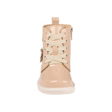 BOTINES YUYIN NIÑA 25596 CHAROL BEIGE 13-14