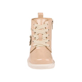 BOTINES YUYIN NIÑA 25596 CHAROL BEIGE 13-14