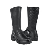 BOTAS YUYIN NIÑA 25551 SIMIPIEL NEGRO 18-21