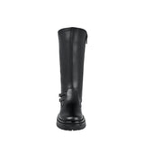 BOTAS YUYIN NIÑA 25551 SIMIPIEL NEGRO 18-21