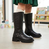 BOTAS YUYIN NIÑA 25551 SIMIPIEL NEGRO 18-21