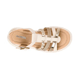SANDALIAS YUYIN NIÑA 26062 SIMIPIEL BEIGE 18-21