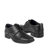 ZAPATOS ESCOLARES YUYIN NIÑO 26453 PIEL NEGRO 18-21