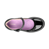 ZAPATOS ESCOLARES YUYIN NIÑA 26370 CHAROL NEGRO 18-21