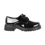ZAPATOS ESCOLARES YUYIN NIÑA 26350 CHAROL NEGRO 18-21