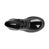 ZAPATOS ESCOLARES YUYIN NIÑA 26350 CHAROL NEGRO 18-21
