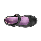 ZAPATOS ESCOLARES YUYIN NIÑA 26363 PIEL NEGRO 18-21
