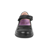 ZAPATOS ESCOLARES YUYIN NIÑA 26363 PIEL NEGRO 18-21