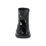 BOTINES YUYIN NIÑA 26462 CHAROL NEGRO 13-14