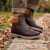 BOTINES YUYIN NIÑO 26600 BUCK CAFÉ 18-21