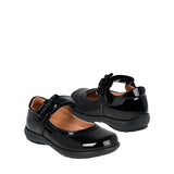ZAPATOS ESCOLARES NIÑA STYLO 7615 CHAROL NEGRO 16-17