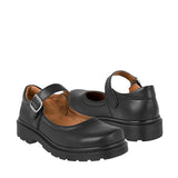 ZAPATOS ESCOLARES STYLO NIÑA 6202 SIMIPIEL NEGRO 18-21
