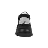 ZAPATOS ESCOLARES NIÑA STYLO 6701 SIMIPIEL NEGRO