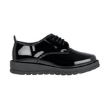 ZAPATOS ESCOLARES NIÑA STYLO 0150 CHAROL NEGRO 18-21