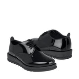 ZAPATOS ESCOLARES NIÑA STYLO 0150 CHAROL NEGRO 18-21