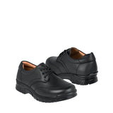 ZAPATOS ESCOLARES NIÑO STYLO 0221 SIMIPIEL NEGRO 16-17
