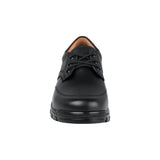 ZAPATOS ESCOLARES NIÑO STYLO 0221 SIMIPIEL NEGRO 16-17