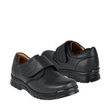 ZAPATOS ESCOLARES NIÑO STYLO 0220 SIMIPIEL NEGRO 18-21