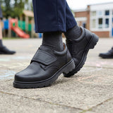 ZAPATOS ESCOLARES STYLO NIÑO 6270 SIMIPIEL NEGRO 18-21