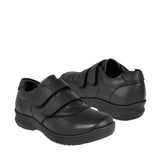 ZAPATOS ESCOLARES NIÑO STYLO 0230 SIMIPIEL NEGRO 18-21