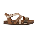 SANDALIAS CASUALES PARA NIÑA NOMADAS 9047 CAFÉ