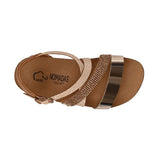 SANDALIAS CASUALES PARA NIÑA NOMADAS 9047 CAFÉ