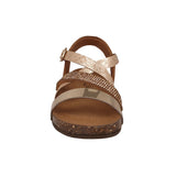 SANDALIAS CASUALES PARA NIÑA NOMADAS 9047 CAFÉ