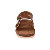 SANDALIAS NOMADAS NIÑA 90108 SIMIPIEL CAFÉ 18-21