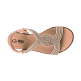 SANDALIAS NIÑA NOMADAS 26072 SUEDE ROSA 18-21