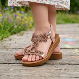 SANDALIAS NOMADAS NIÑA 068 TEXTIL ROSA 18-21