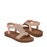 SANDALIAS NOMADAS NIÑA 084 TEXTIL ROSA 18-21