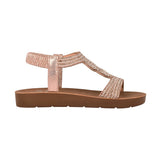 SANDALIAS NOMADAS NIÑA 084 TEXTIL ROSA 18-21