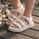 Sandalias Miss Pink para niña, color simipiel beige, corrida 150-190