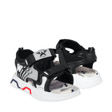HUARACHES CLASBEN DANIEL TEXTIL NEGRO 18-21