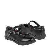 ZAPATOS ESCOLARES CLASBEN NIÑA SCALA SIMIPIEL NEGRO 18-21