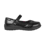 ZAPATOS ESCOLARES CLASBEN NIÑA SCALA SIMIPIEL NEGRO 18-21