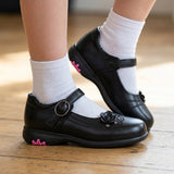 ZAPATOS ESCOLARES CLASBEN NIÑA SCARLET SIMI NGO 15-17