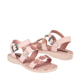 SANDALIAS NIÑA STYLO 1480-3 SIMIPIEL ROSA 18-21