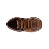 BOTINES PARA NIÑO STYLO 2132-4 SUEDE CAFÉ