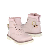 BOTINES NIÑA STYLO 2137-1 SIMIPIEL ROSA