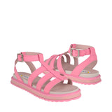 HUARACHES NIÑA STYLO 1302-1 SIMIPIEL ROSA