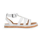 HUARACHES NIÑA STYLO 1302-8 SIMIPIEL BLANCO