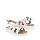 SANDALIAS NIÑA STYLO 1297-7 SIMIPIEL BLANCO