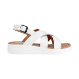 HUARACHES NIÑA STYLO 1297-7 SIMIPIEL BLANCO