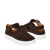HUARACHES STYLO NIÑO 1310-301 SIMIPIEL CAFÉ 18-21