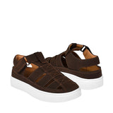 HUARACHES STYLO NIÑO 1310-301 SIMIPIEL CAFÉ 18-21