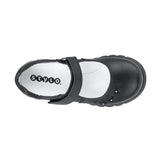 ZAPATOS ESCOLARES NIÑA STYLO 1507 PIEL NEGRO 18-21